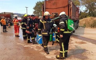 Українські рятувальники допомогають гасити масштабні пожежі в Греції