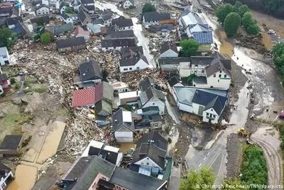 Убытки из-за наводнения на западе Германии достигают десятков миллиардов евро