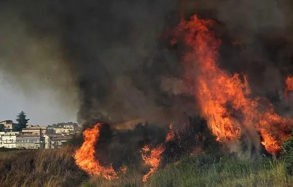 Лісові пожежі продовжують випалювати південь Італії: 4 людини загинуло