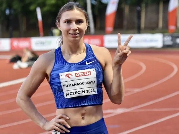 Білоруська легкоатлетка Христина Тимановська хоче отримати спортивне громадянство Польщі