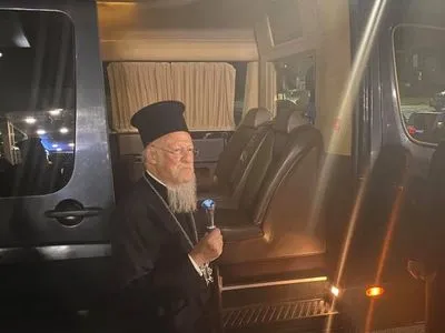 Вселенский патриарх Варфоломей попрощался с Украиной