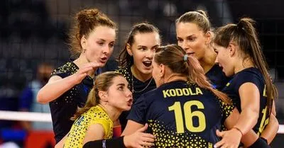 Волейбол: женская сборная Украины досрочно вышла в плей-офф чемпионата Европы