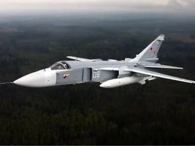 У Росії розбився військовий літак Су-24