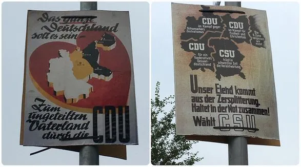 У Німеччині розвісили плакати із зображенням Калінінградської області РФ в складі країни