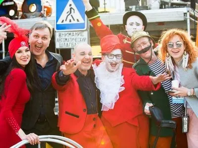 Клоуны со всего мира собрались на фестиваль в Одессе