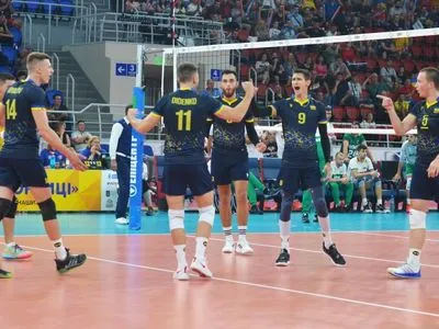 Мужская сборная Украины победила на старте чемпионата Европы по волейболу