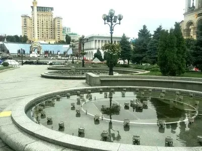 У центрі Києва через аварію не працюють "Великий" та "Малі" фонтани