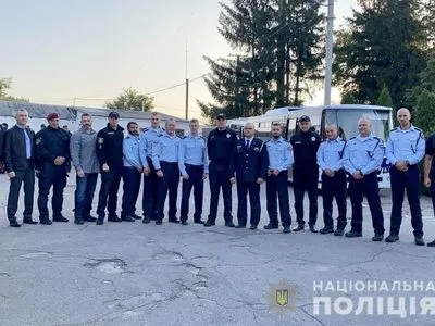 В Умань прибыли 11 полицейских из Израиля на время празднования Рош га-Шана