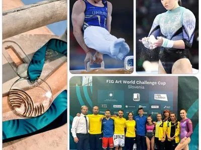 Спортивная гимнастика: украинцы завоевали медали на Кубке мирового вызова