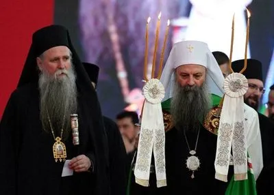 Патриарх Сербский провел интронизацию митрополита в Черногории на фоне протестов