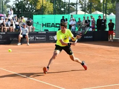 Італійський тенісист тріумфував на турнірі "челенджер" у Києві