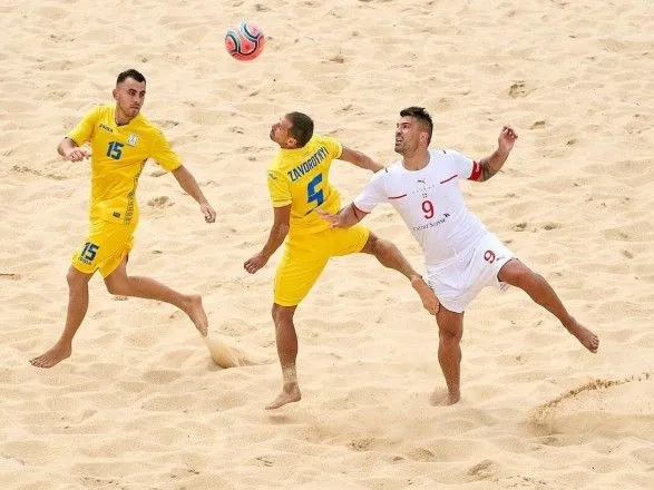 Сборная Украины победой завершила выступления в Суперфинале Евролиги по пляжному футболу
