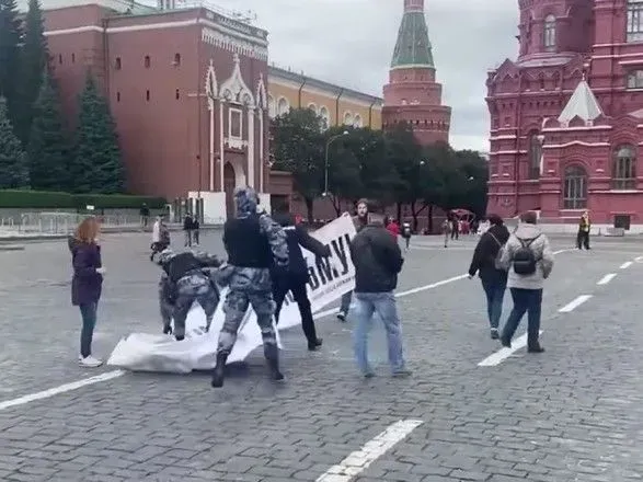 У Москві побили активістів під час акції