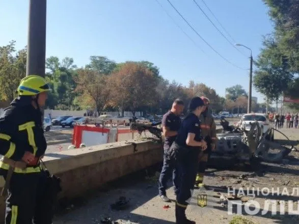 Взрыв автомобиля в Днепре: эксперт предположил, какой объём в тротиловом эквиваленте взорвался