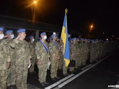 Спустя почти год службы из Конго вернулись украинские миротворцы