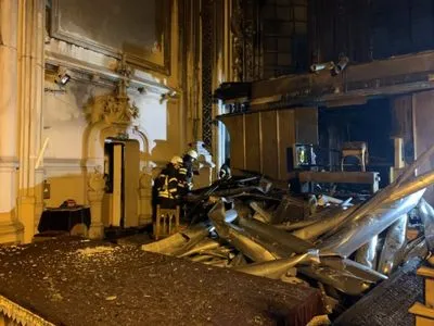 Пожар в костеле святого Николая: в здании начали техническое обследование