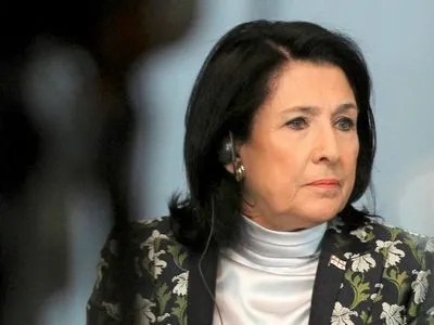 Президент Грузії заявила, що не помилує Саакашвілі