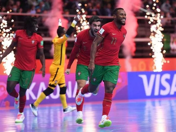 Сборная Португалии впервые в истории стала триумфатором чемпионата мира по футзалу