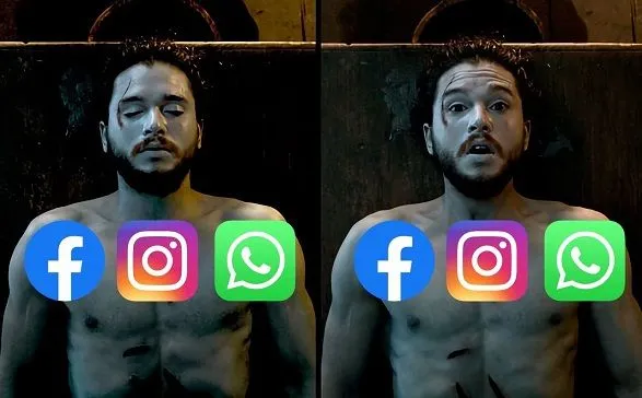 Битва соцсетей: сеть взорвалась мемами в ответ на глобальный сбой Facebook и Instagram