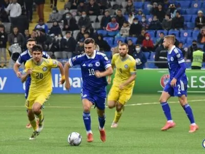 Сборная Боснии и Герцеговины победила в матче соперников Украины в отборе на ЧМ-2022