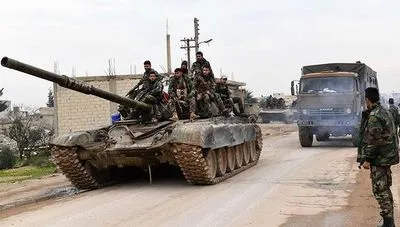 Режим Башара Асада вводить військове підкріплення на передову в північному Алеппо, після погроз Туреччини