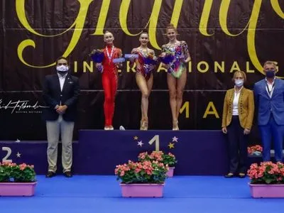 Украинская гимнастка завоевала медали на турнире в Испании