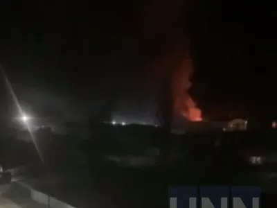 В Броварах возник пожар в промзоне
