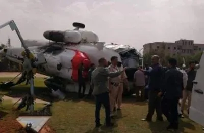 У Лівії розбився гелікоптер із мільйонами доларів на борту