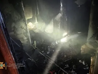 В Днепропетровской области в собственной квартире сгорел мужчина