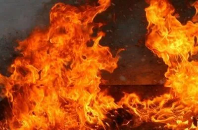 В Киеве произошел пожар в ресторане. Горела отделка стен