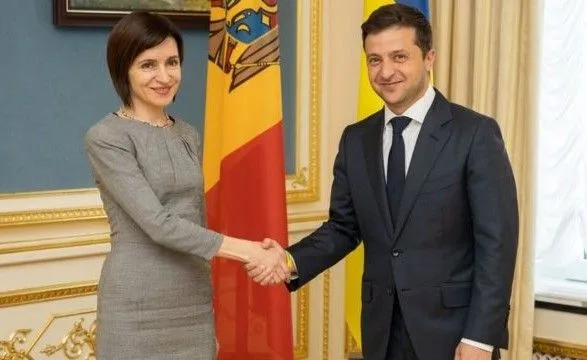 Зеленский обсудил с Президентом Молдовы вопросы энергетической безопасности