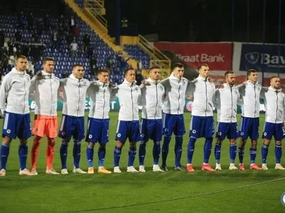Футбол: Босния и Герцеговина объявила заявку на игру с Украиной
