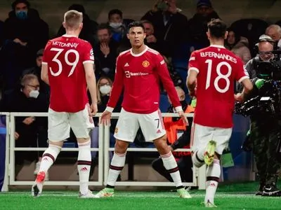 Дубль Роналду спас “Манчестер Юнайтед” от поражения против клуба Малиновского