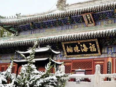 Китай засыпало снегом. В стране объявили "оранжевое" предупреждение