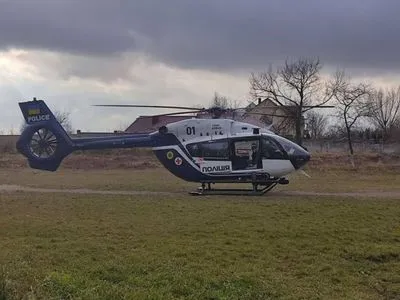 До Львова з іншої області гелікоптером МВС доправили 6-річну дитину з вадою серця