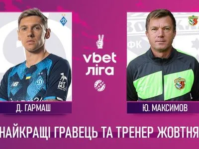 Півзахисника "Динамо" названо найкращим футболістом місяця в УПЛ