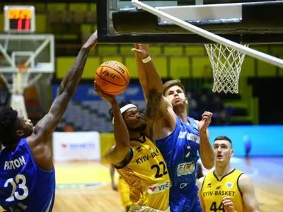 Баскетбол: “Киев-Баскет” провел пятый поединок в рамках Кубка Европы ФИБА