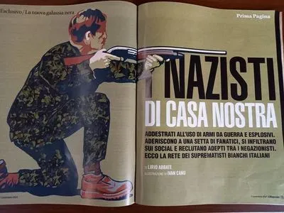 Популярне італійське видання звинувалтило Україну в “нацизмі”. Втрутилось посольство