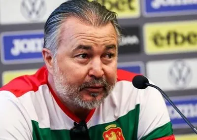 Тренер збірної Болгарії назвав Україну командою зі славетною історією