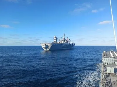 Українські ВМС провели тренування в Чорному морі з кораблями НАТО