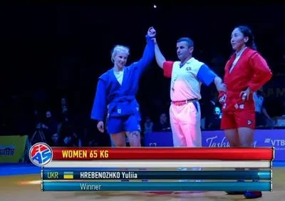 Украинка завоевала золотую медаль чемпионата мира по самбо