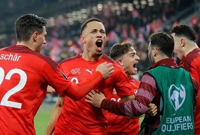 Футбол: осічка Англії допомогла Швейцарії пробитися на ЧС-2022