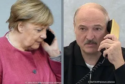 Меркель вдруге зателефонувала Лукашенку через мігрантів на кордоні ЄС