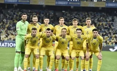 Сборная Украины улучшила пребывание в рейтинге ФИФА