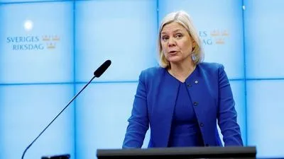 Перша жінка-прем’єр Швеції подала у відставку через декілька годин після призначення