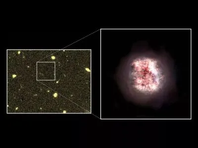 Hubble зафиксировал две “невидимые” галактики
