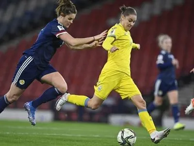 Женская сборная Украины упустила победу в отборочной игре к ЧМ-2023
