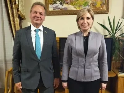 Верещук встретилась с послом Швейцарии в Украине
