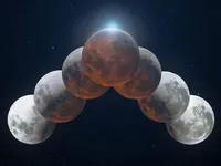Чоловік із США сфотографував часткове місячне затемнення та поділився вражаючою світлиною