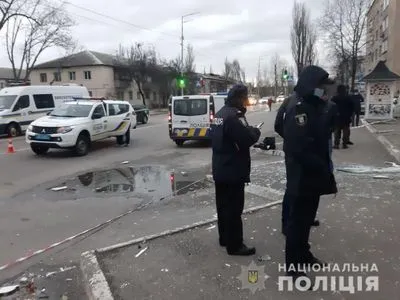 В Киеве двое неизвестных взорвали банкомат. Полиция ввела спецоперацию